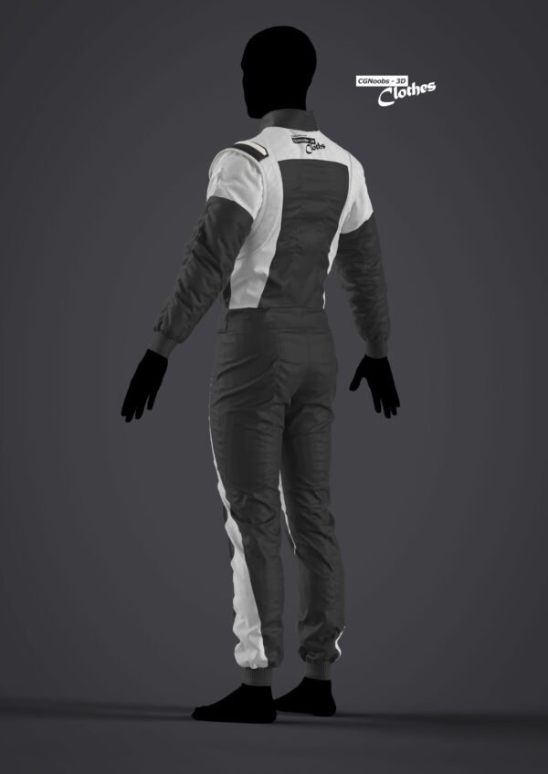 Racing Outfit - 104 Marvelous Designer and Clo3D - Image 3