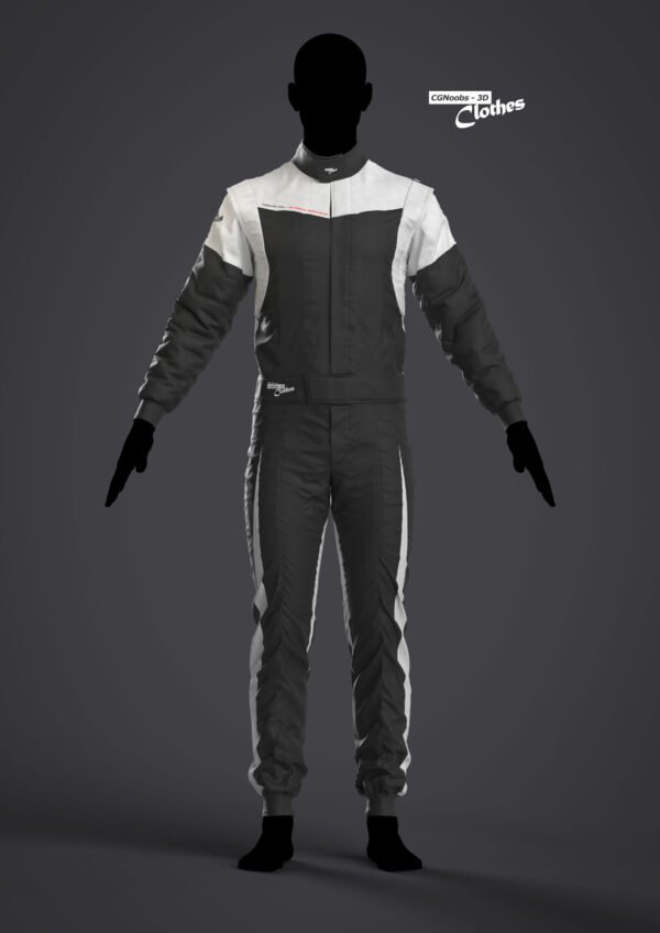 Racing Outfit - 104 Marvelous Designer and Clo3D - Image 2