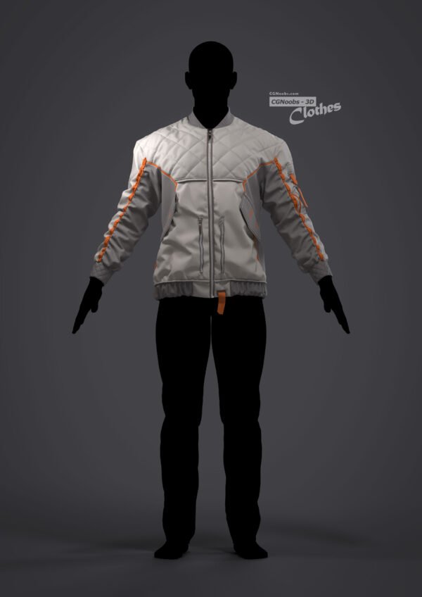 The Jacket 06 - 94 Marvelous Designer and Clo3D - Image 2