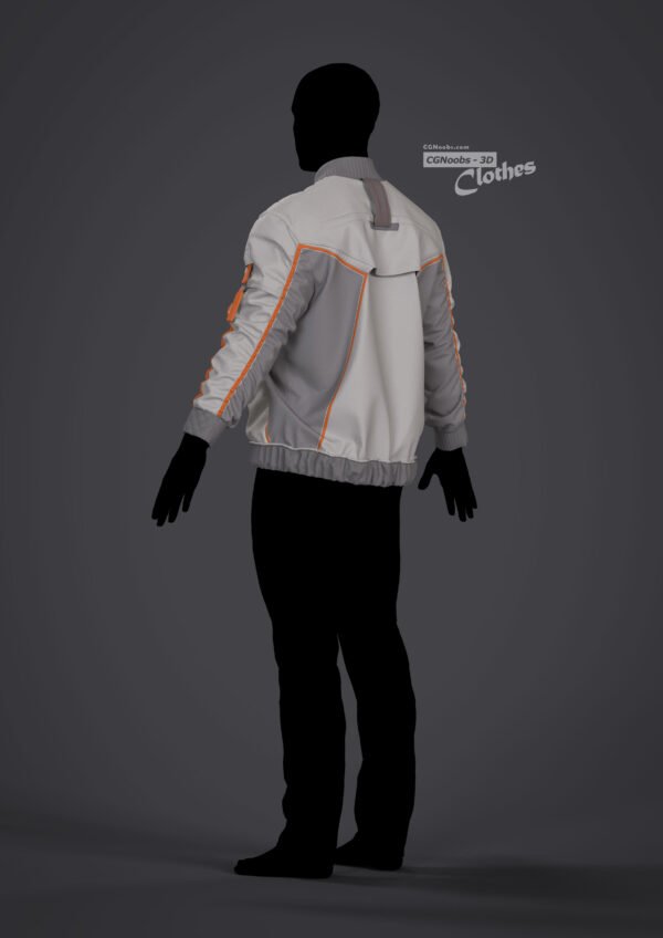 The Jacket 06 - 94 Marvelous Designer and Clo3D - Image 3