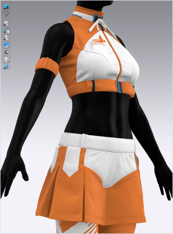 Female Sport Wear 02 - 109 Marvelous Designer and Clo3D - Image 3