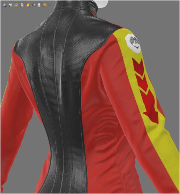 Female Racing Outfit - 113 Marvelous Designer and Clo3D - Image 10