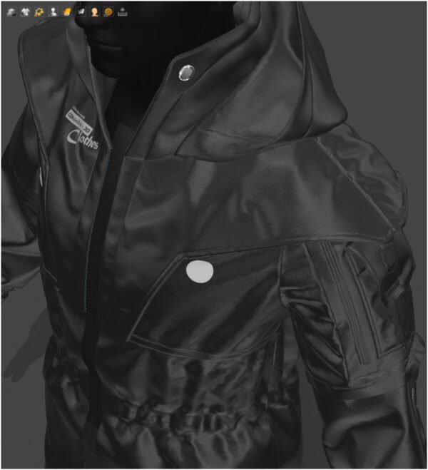 The Jacket 11 - 114 Marvelous Designer and Clo3D - Image 8