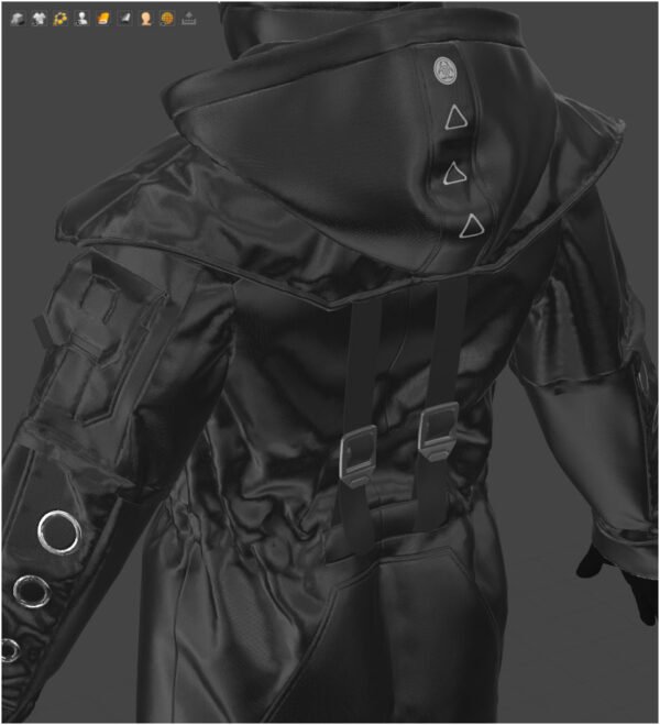 The Jacket 11 - 114 Marvelous Designer and Clo3D - Image 9