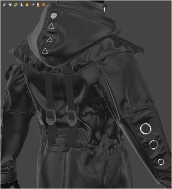 The Jacket 11 - 114 Marvelous Designer and Clo3D - Image 10