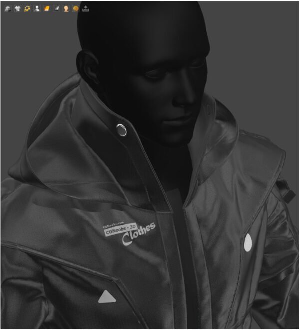 The Jacket 11 - 114 Marvelous Designer and Clo3D - Image 11