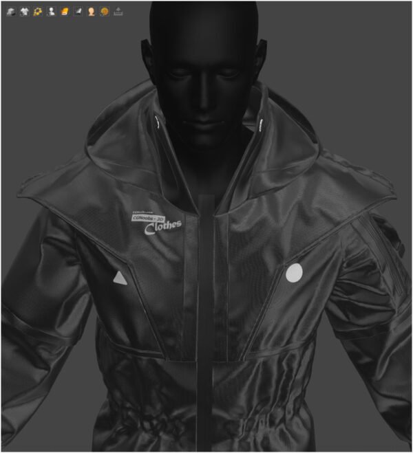 The Jacket 11 - 114 Marvelous Designer and Clo3D - Image 12